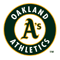 Oakland draft pick #1050 MLB 2000 Oakland logo - MLB